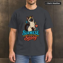 Siamese and Sassy Shirt, Siamese Cat Lover T-Shirt 6