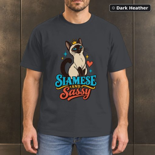 Siamese and Sassy Shirt, Siamese Cat Lover T-Shirt 3