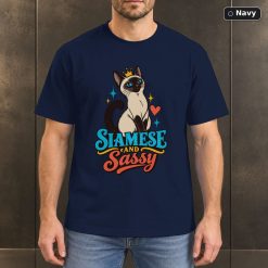 Siamese and Sassy Shirt, Siamese Cat Lover T-Shirt 7