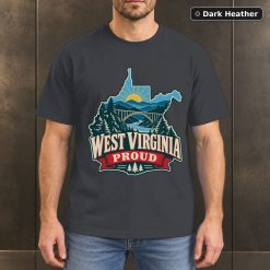 West Virginia Proud Shirt, Vintage West Virginia State Pride T-Shirt 6