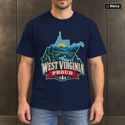 West Virginia Proud Shirt, Vintage West Virginia State Pride T-Shirt 7