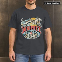 Whippet Speed And Snuggles Shirt, Vintage Whippet Dog Lover T-Shirt 6