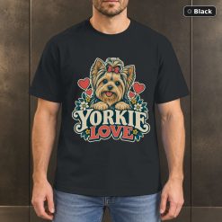 Yorkie Love Shirt, Vintage Yorkshire Terrier Dog Lover T-Shirt Yorkie Love Shirt, Vintage Yorkshire Terrier Dog Lover T-Shirt