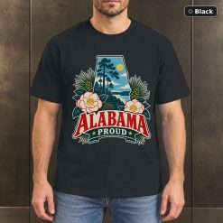 Alabama Proud Shirt, Vintage Alabama State Pride T-Shirt