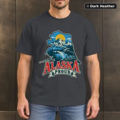 Alaska Proud Shirt, Vintage Alaska State Pride T-Shirt 6