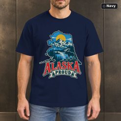 Alaska Proud Shirt, Vintage Alaska State Pride T-Shirt 7