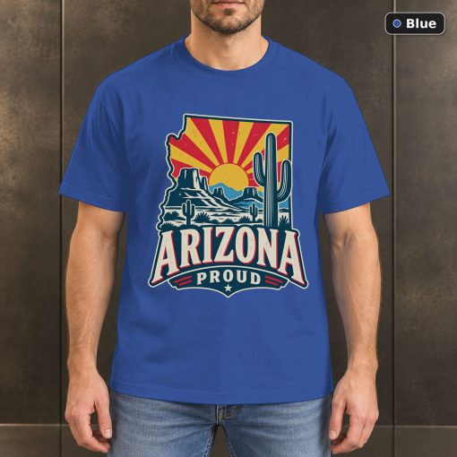 Arizona Proud Shirt, Vintage Arizona State Pride T-Shirt 2