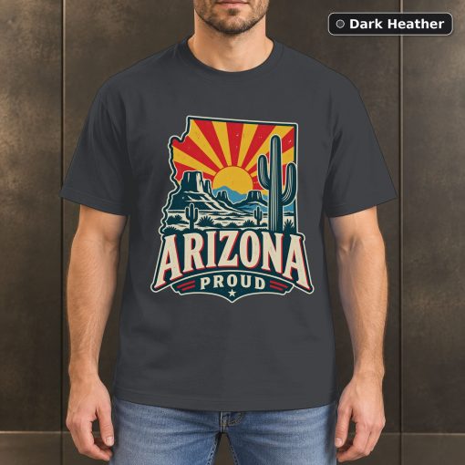 Arizona Proud Shirt, Vintage Arizona State Pride T-Shirt 3
