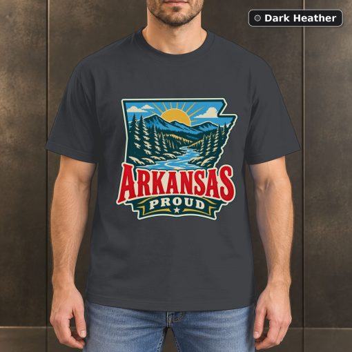 Arkansas Proud Shirt, Vintage Arkansas State Pride T-Shirt 3