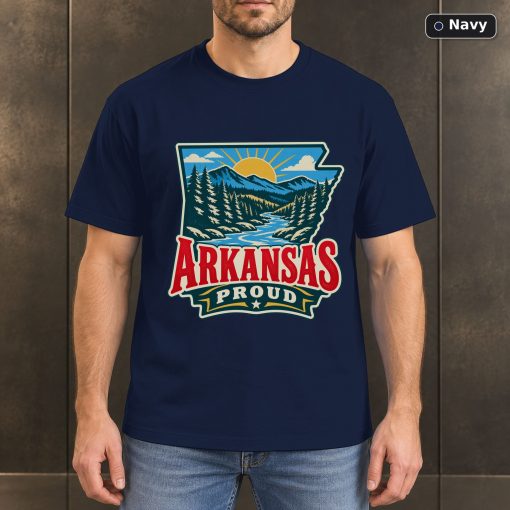 Arkansas Proud Shirt, Vintage Arkansas State Pride T-Shirt 4