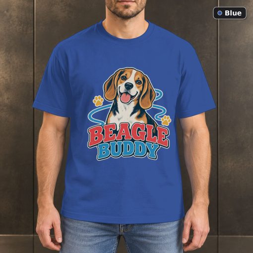 Beagle Buddy Shirt, Vintage Beagle Dog Lover T-Shirt 2