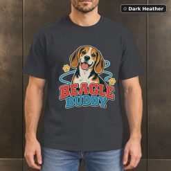 Beagle Buddy Shirt, Vintage Beagle Dog Lover T-Shirt 6