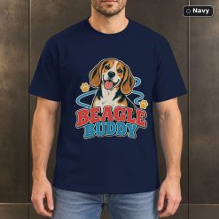 Beagle Buddy Shirt, Vintage Beagle Dog Lover T-Shirt 7