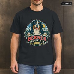 Berner Mountain Soul Shirt, Vintage Bernese Mountain Dog Dog Lover T-Shirt Berner Mountain Soul Shirt, Vintage Bernese Mountain Dog Dog Lover T-Shirt