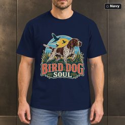 Bird Dog Soul Shirt, Vintage German Shorthaired Pointer Dog Lover T-Shirt 7