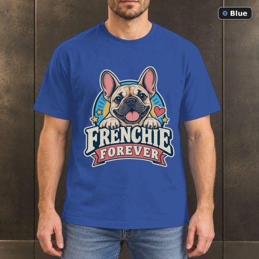 Frenchie Forever Shirt, Vintage French Bulldog Dog Lover T-Shirt 2