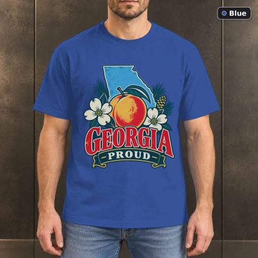 Georgia Proud Shirt, Vintage Georgia State Pride T-Shirt 2