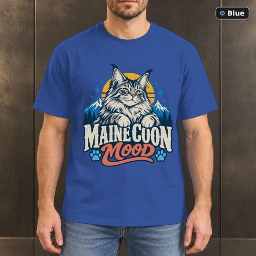 Maine Coon Mood Shirt, Maine Coon Cat Lover Tee 2