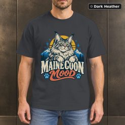Maine Coon Mood Shirt, Maine Coon Cat Lover Tee 6