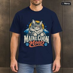 Maine Coon Mood Shirt, Maine Coon Cat Lover Tee 7