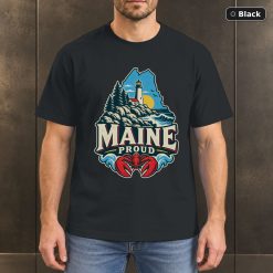 Maine Proud Shirt, Vintage Maine State Pride T-Shirt Maine Proud Shirt, Vintage Maine State Pride T-Shirt