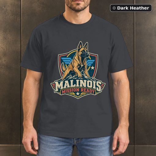 Malinois Mission Ready Shirt, Vintage Belgian Malinois Dog Lover T-Shirt 3
