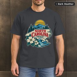 North Carolina Proud Shirt, Vintage North Carolina State Pride T-Shirt 6
