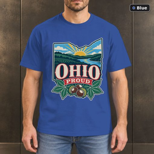 Ohio Proud Shirt, Vintage Ohio State Pride T-Shirt 2