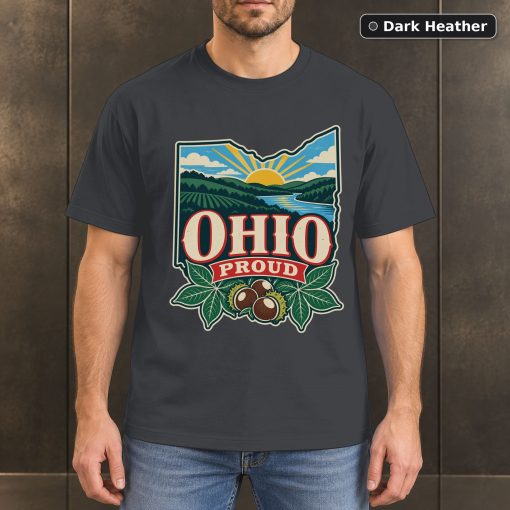 Ohio Proud Shirt, Vintage Ohio State Pride T-Shirt 3