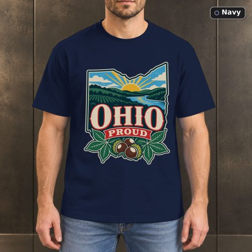Ohio Proud Shirt, Vintage Ohio State Pride T-Shirt 4