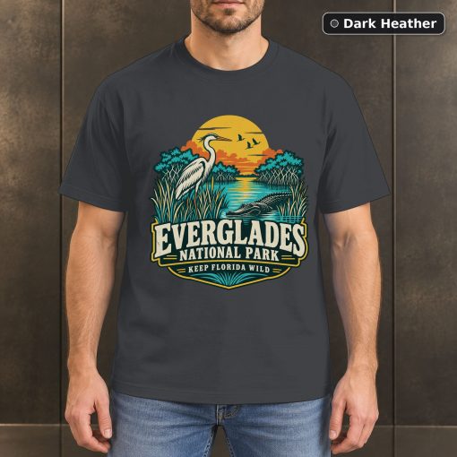 Everglades National Park Vintage T-Shirt Design 3