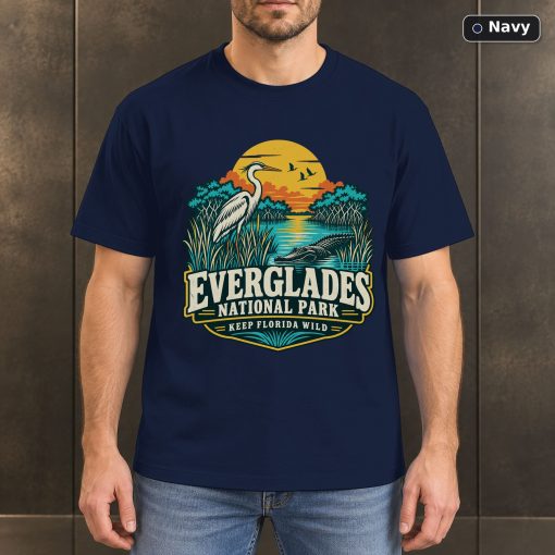 Everglades National Park Vintage T-Shirt Design 4