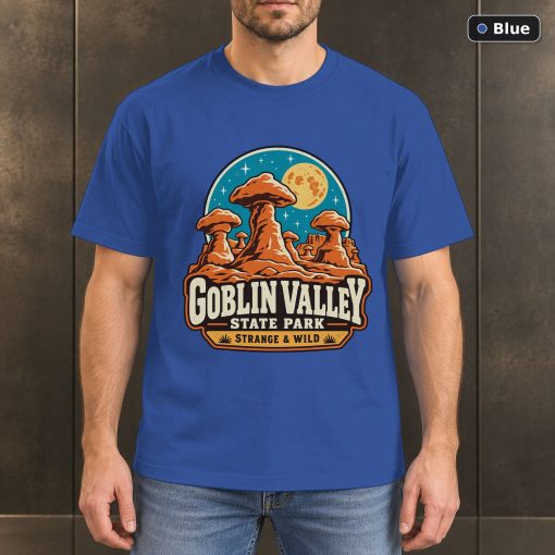 Goblin Valley Utah Vintage T-Shirt Design 2