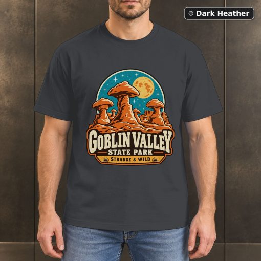 Goblin Valley Utah Vintage T-Shirt Design 3