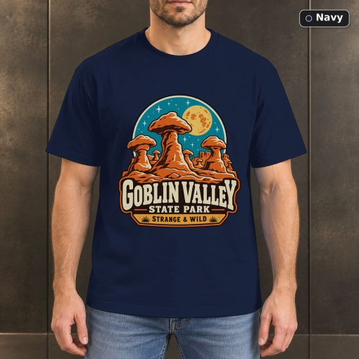 Goblin Valley Utah Vintage T-Shirt Design 4