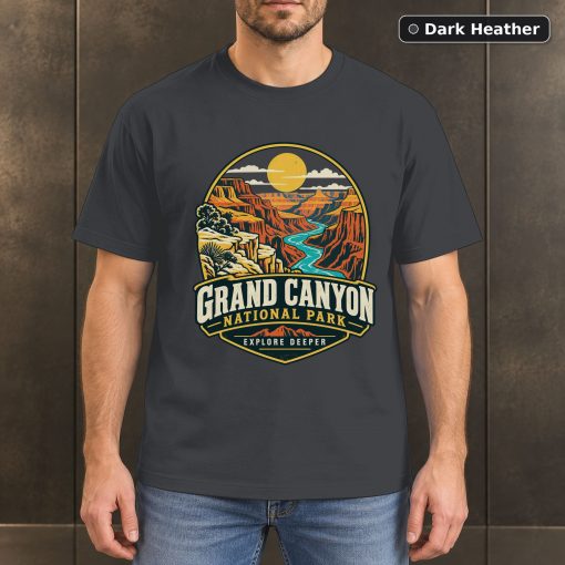 Grand Canyon National Park Vintage Adventure T-Shirt Design 3