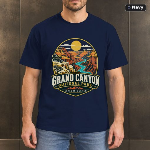 Grand Canyon National Park Vintage Adventure T-Shirt Design 4