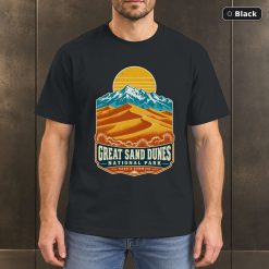 Great Sand Dunes National Park Retro T-Shirt Design