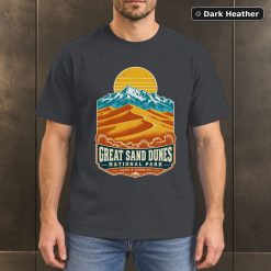 Great Sand Dunes National Park Retro T-Shirt Design 6