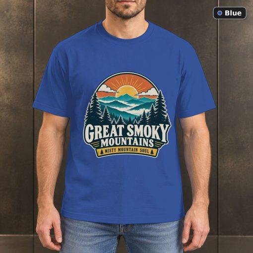Great Smoky Mountains Vintage T-Shirt Design 2
