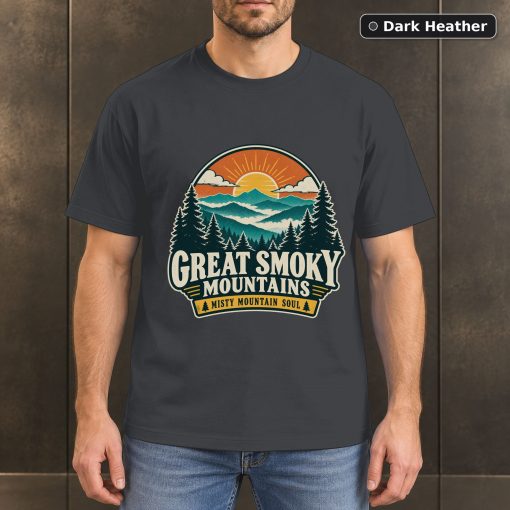 Great Smoky Mountains Vintage T-Shirt Design 3