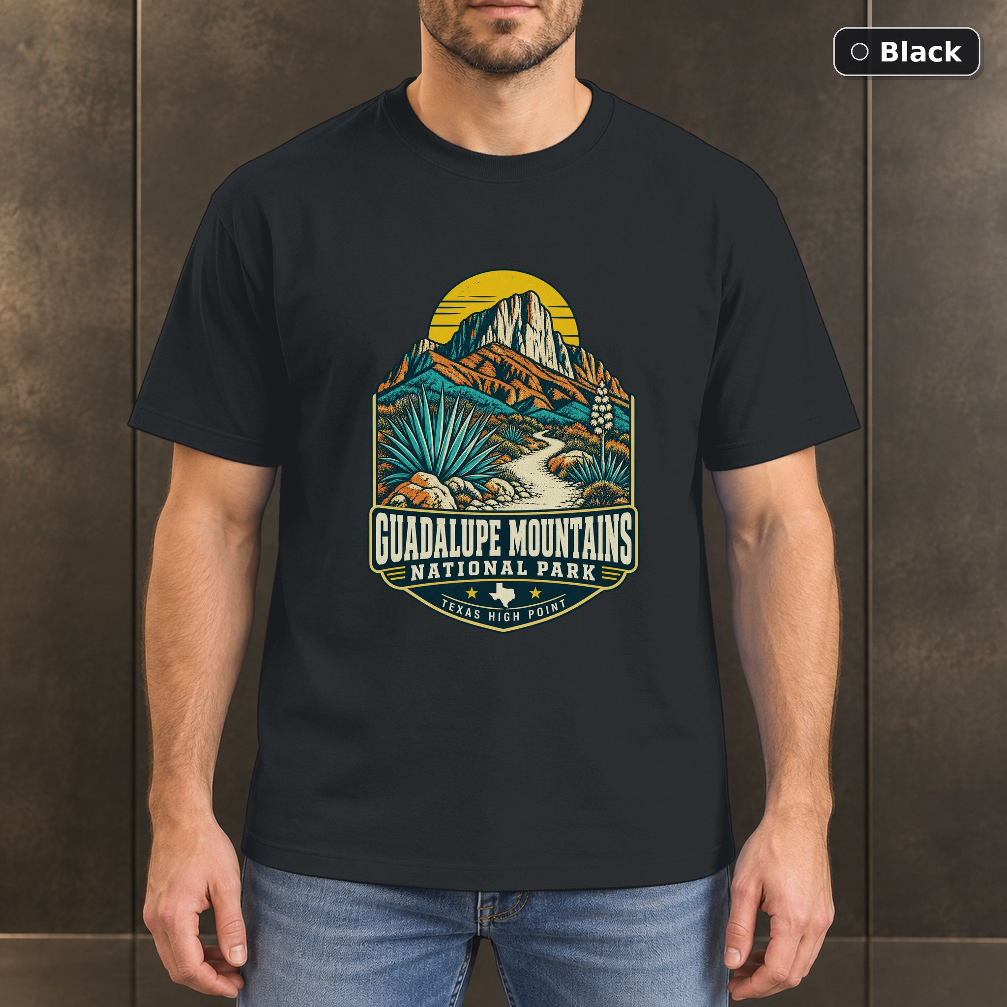 Guadalupe Mountains National Park T-Shirt Design Guadalupe Mountains National Park T-Shirt Design