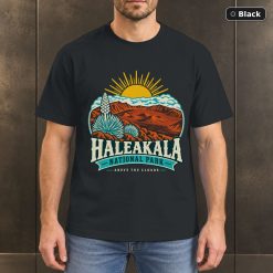 Haleakala National Park Hawaii Retro T-Shirt Design Haleakala National Park Hawaii Retro T-Shirt Design