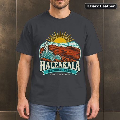 Haleakala National Park Hawaii Retro T-Shirt Design 3