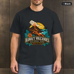 Hawaii Volcanoes National Park Retro T-Shirt Design
