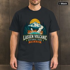 Lassen Volcanic National Park Retro T-Shirt Design Lassen Volcanic National Park Retro T-Shirt Design