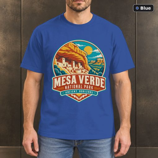 Mesa Verde National Park Vintage T-Shirt Design 2