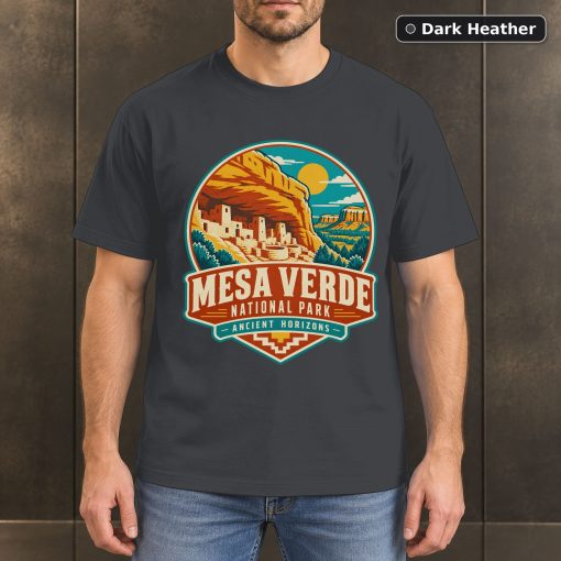 Mesa Verde National Park Vintage T-Shirt Design 3