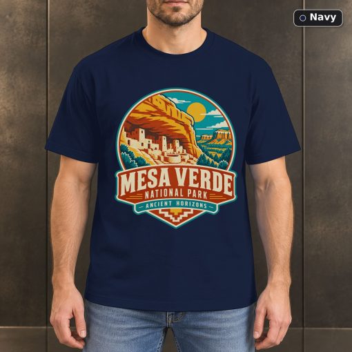 Mesa Verde National Park Vintage T-Shirt Design 4