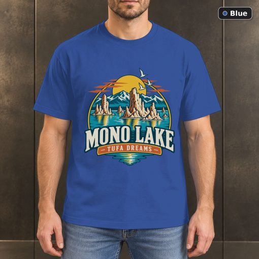 Mono Lake California Vintage T-Shirt Design 2
